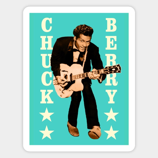 Chuck Berry Magnet by PLAYDIGITAL2020